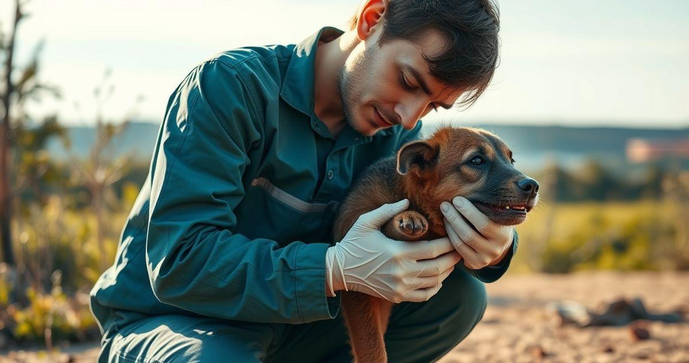 Como realizar o resgate de animais machucados de forma segura e eficaz Como realizar o resgate de animais machucados de forma segura e eficaz