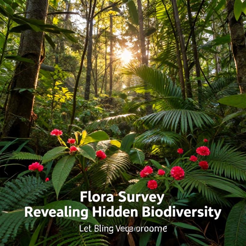 Levantamento de Flora: Revelando a Biodiversidade Oculta